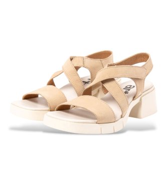 Art Sandalias de piel 2062 beige
