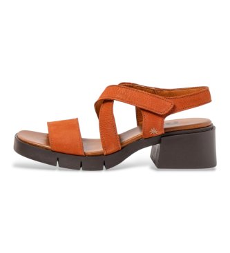 Art Sandalias de piel 2062 Varsovia naranja