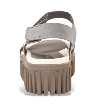 Art Usnjene sandale 1573 Brighton sivkasto modra