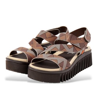 Art Leather Sandals 1573 Brighton brown