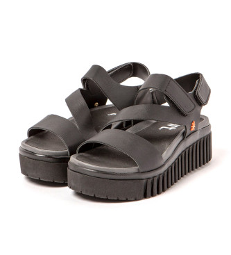 Art Leather Sandals 1573 Brighton black