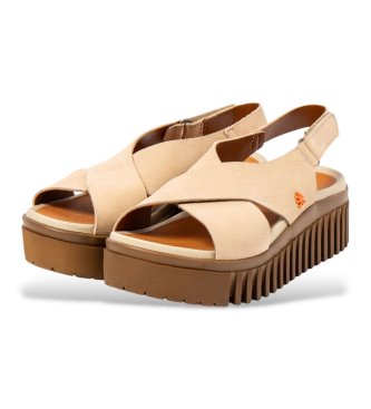 Art Usnjene sandale 1574 Brighton beige