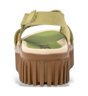 Art Leather Sandals 1574 Brighton green