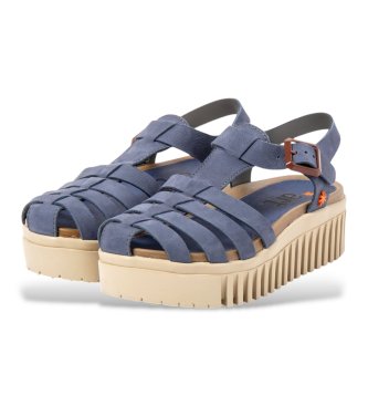 Art Sandales en cuir 1575 Brighton bleu