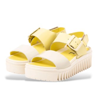 Art Usnjene sandale 1578 Brighton Yellow