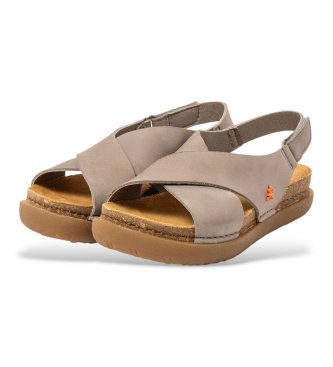 Art Sandalias de Piel 1710S Rhodes gris