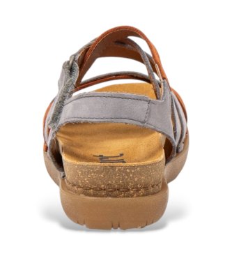 Art Sandales en cuir 1714 Rhodes bleu