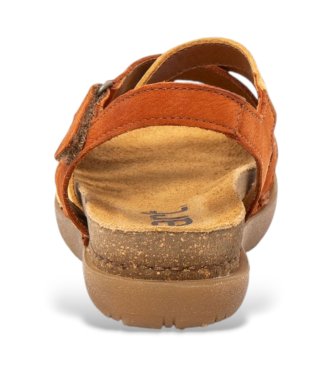 Art Leather Sandals 1714 Rhodes orange, yellow