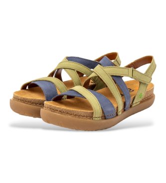 Art Leather Sandals 1714 Rhodes green