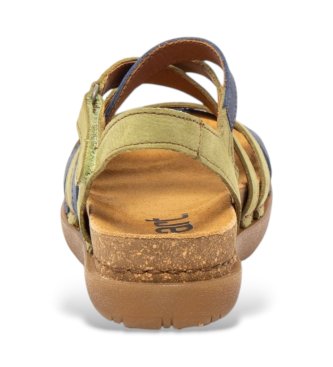 Art Leather Sandals 1714 Rhodes green