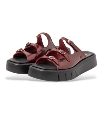 Art Usnjene sandale 1847 Malaga bordeaux