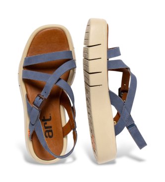 Art Usnjene sandale 1853 Malaga blue