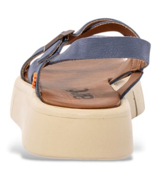 Art Usnjene sandale 1853 Malaga blue