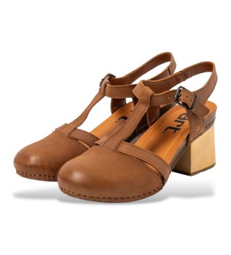 Art Bruin 1874 I Wish Leren Sandalen