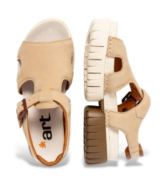 Art 1882 Madeira Leather Sandals beige