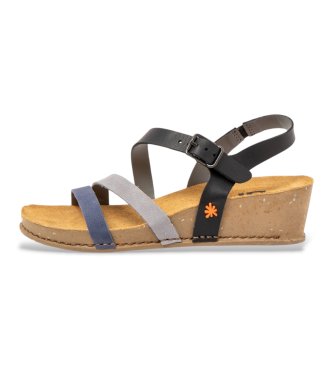 Art Leather Sandals 1930 I Live multicolor