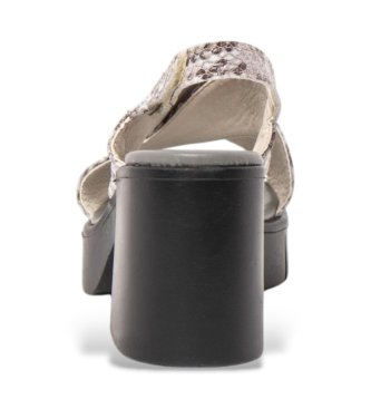 Art Sandaler i l�der 1990 Eivissa off white