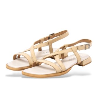 Art Sandales en cuir 2001 Bergamo beige