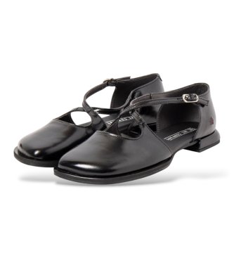 Art 2002 Bergamo sandaler i svart läder svart