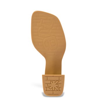 Art Skórzane sandały 2010 Verona beżowe