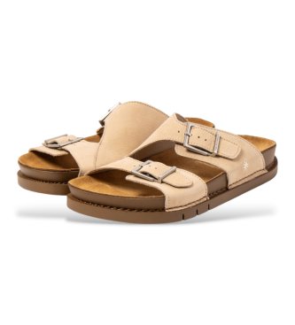 Art Leather Sandals 2020 Kassel beige