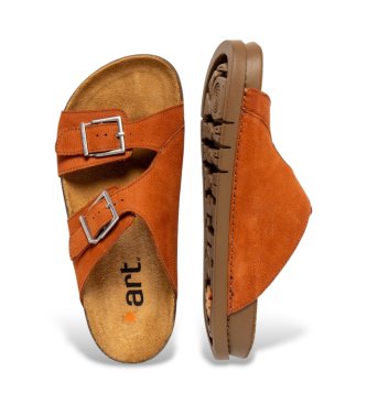 Art Leather Sandals 2020 Kassel orange