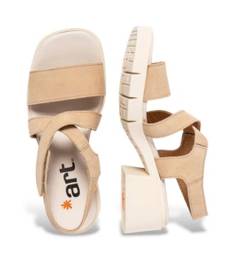 Art Sandalias de piel 2062 beige