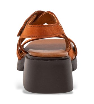 Art Sandalias de piel 2062 Varsovia naranja