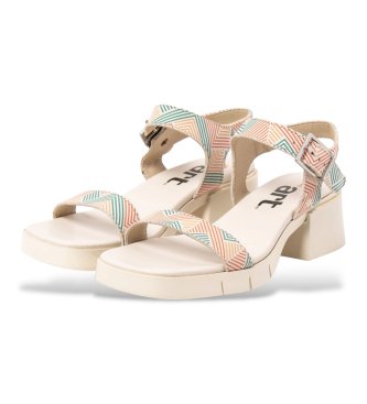 Art Sandalias Fantasy de piel beige