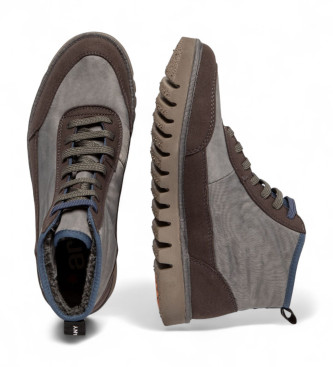 Art Leren sportschoenen 1585 Ontario grijs