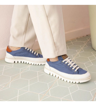 Art Zapatillas de Piel 1596 Ontario azul