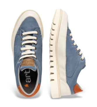 Art Zapatillas de Piel 1596 Ontario azul
