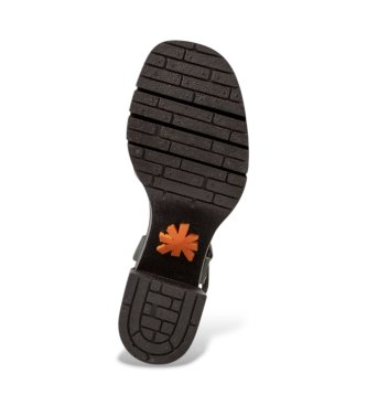 Art Zapatos 1991 de piel azul verdoso