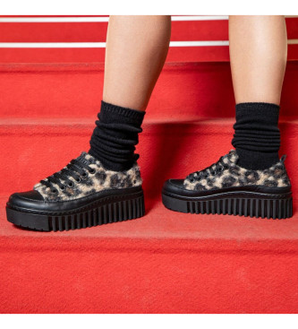 Art Sapatos de couro 1518S castanho