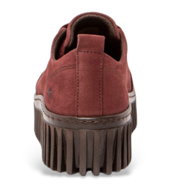 Art Leather trainers 1535 burgundy