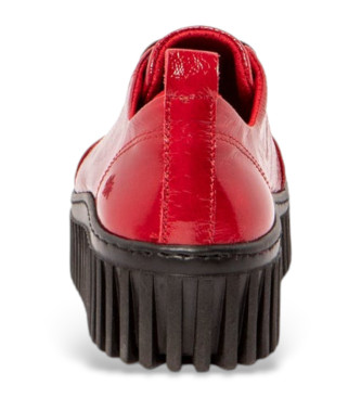 Art Leren sportschoenen 1535 rood