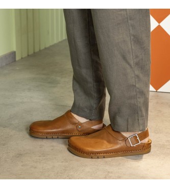 Art Leather Clogs 2024 Kassel brown