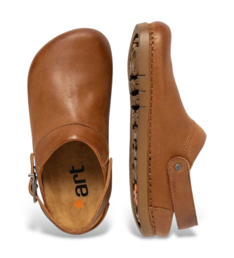 Art Leather Clogs 2024 Kassel brown