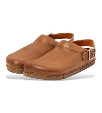 Art Leather Clogs 2024 Kassel brown