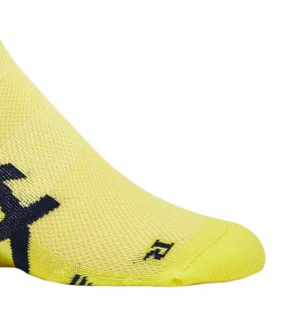 Asics 2-pack of Cushioning Socks navy yellow