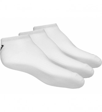 Asics Pack of 3 Socks Ped white