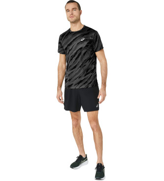 Asics Core All Over Print T-Shirt czarny