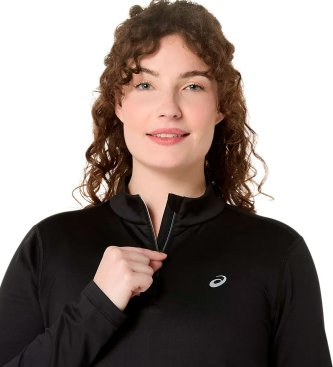 Asics Maglia Core LS 1/2 Zip Winter nero