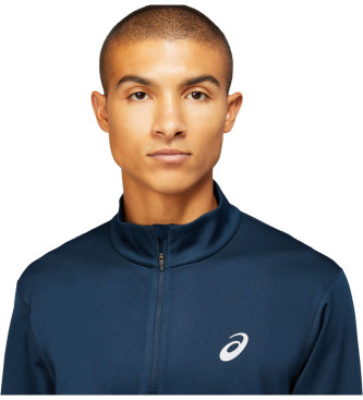 Asics Core Ls 1/2 Zip T-shirt blue