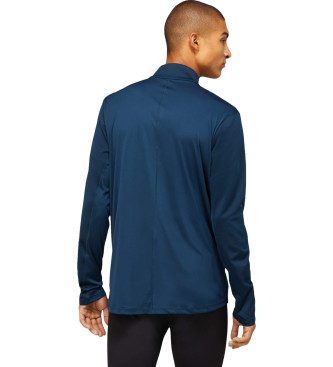 Asics T-shirt Core Ls 1/2 Zip azul