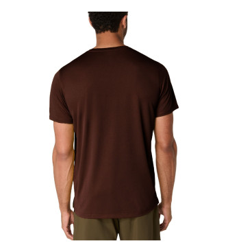 Asics Core SS T-shirt maroon brown