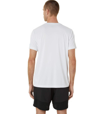 Asics Court Grafik-T-Shirt wei