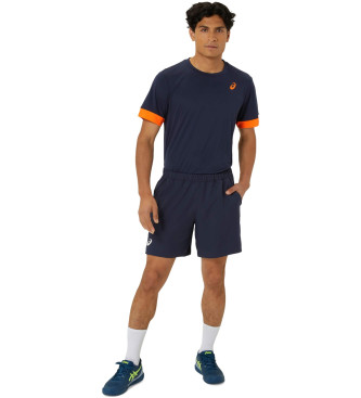 Asics T-shirt Court Ss marinbl