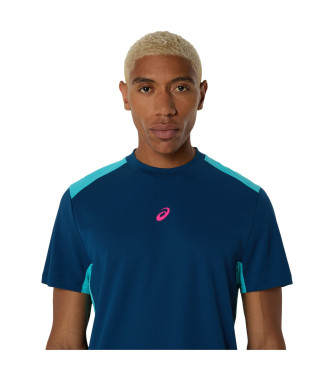 Asics T-shirt Padel court bleu