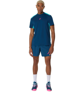 Asics T-shirt Padel court bleu